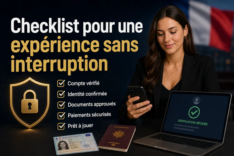 Checklist pour une expérience sans interruption
