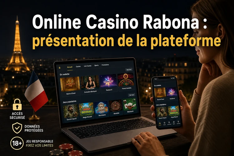 Online Casino Rabona : Présentation de la plateforme en ligne