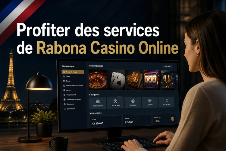 Profiter des services de rabona casino online
